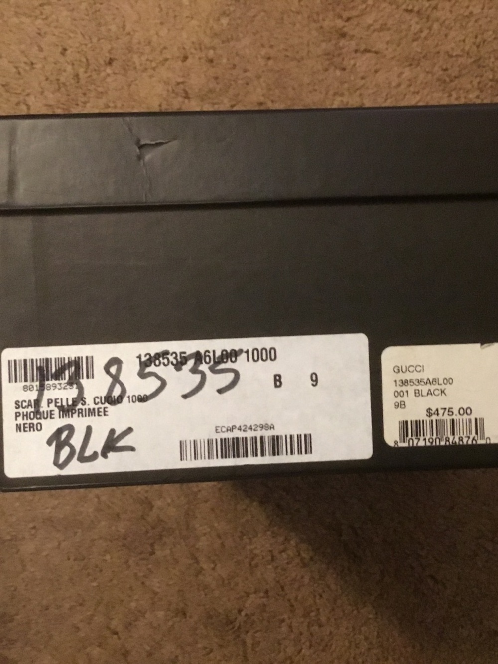 Empty Gucci BOX (Womens) - Picture 5 of 5